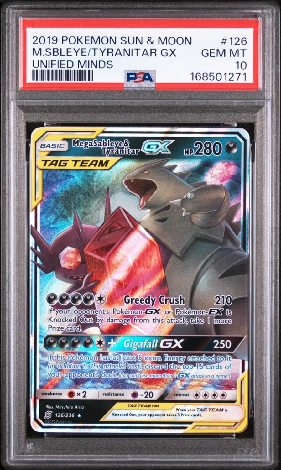 Mega Sableye & Tyranitar Gx
