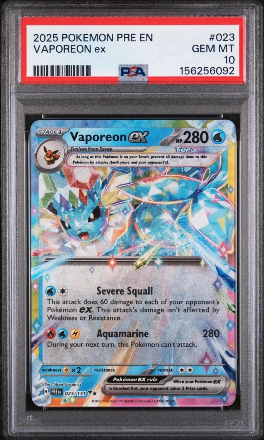 Vaporeon Ex