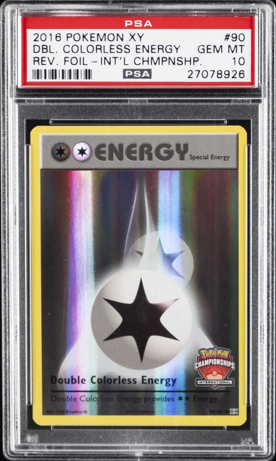 Double Colorless Energy