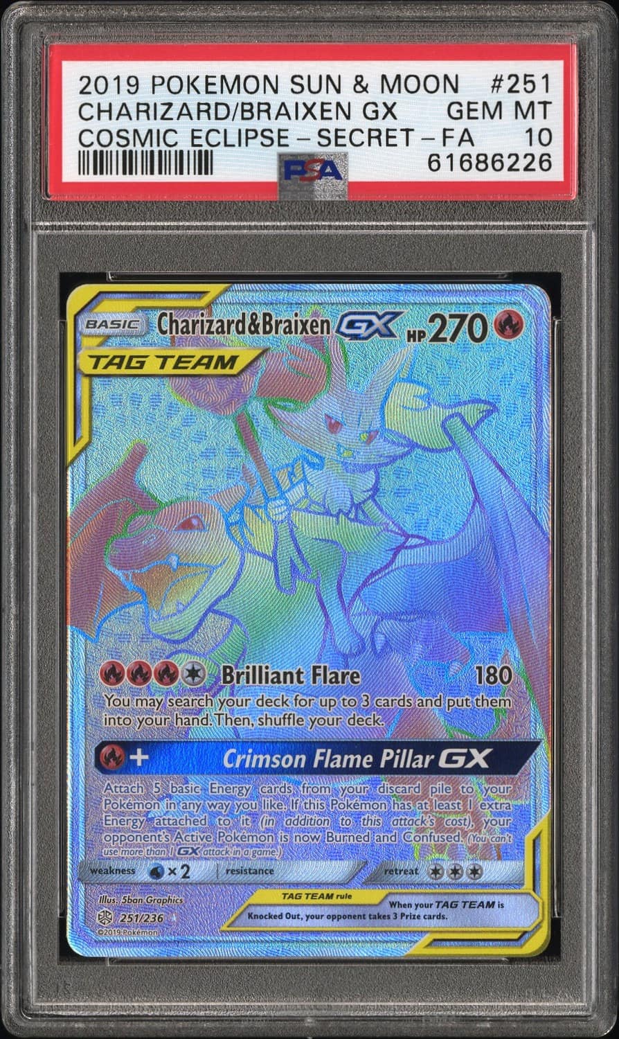 Charizard/braixen Gx