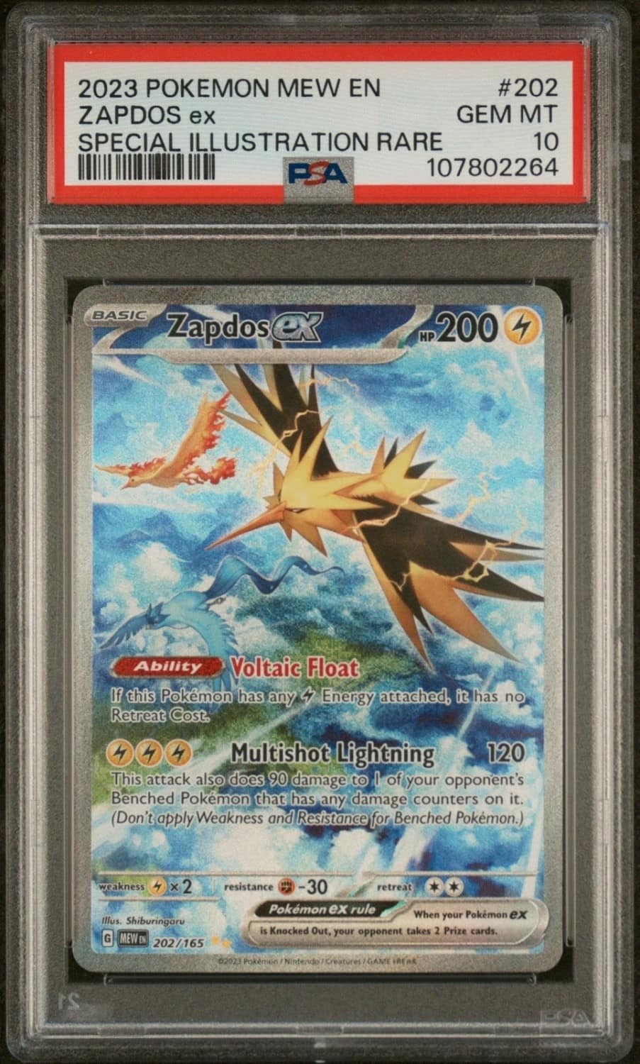 Zapdos Ex