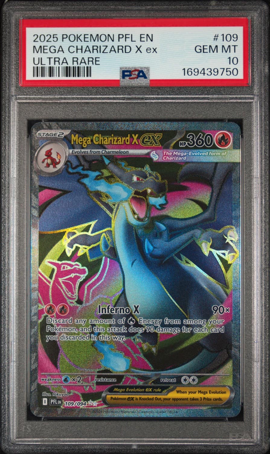 Mega Charizard X Ex
