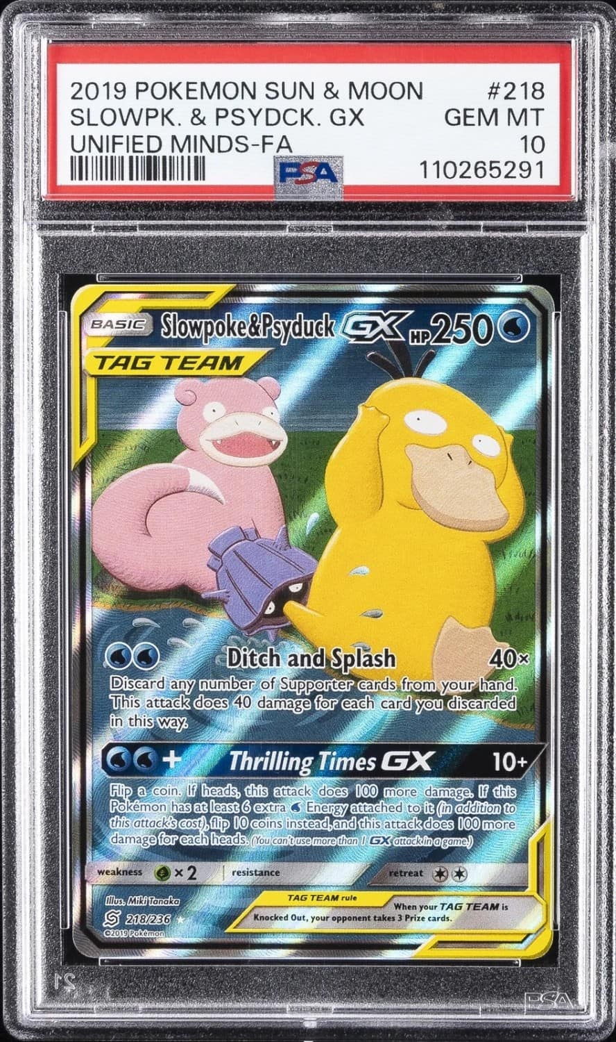 Slowpoke & Psyduck Gx