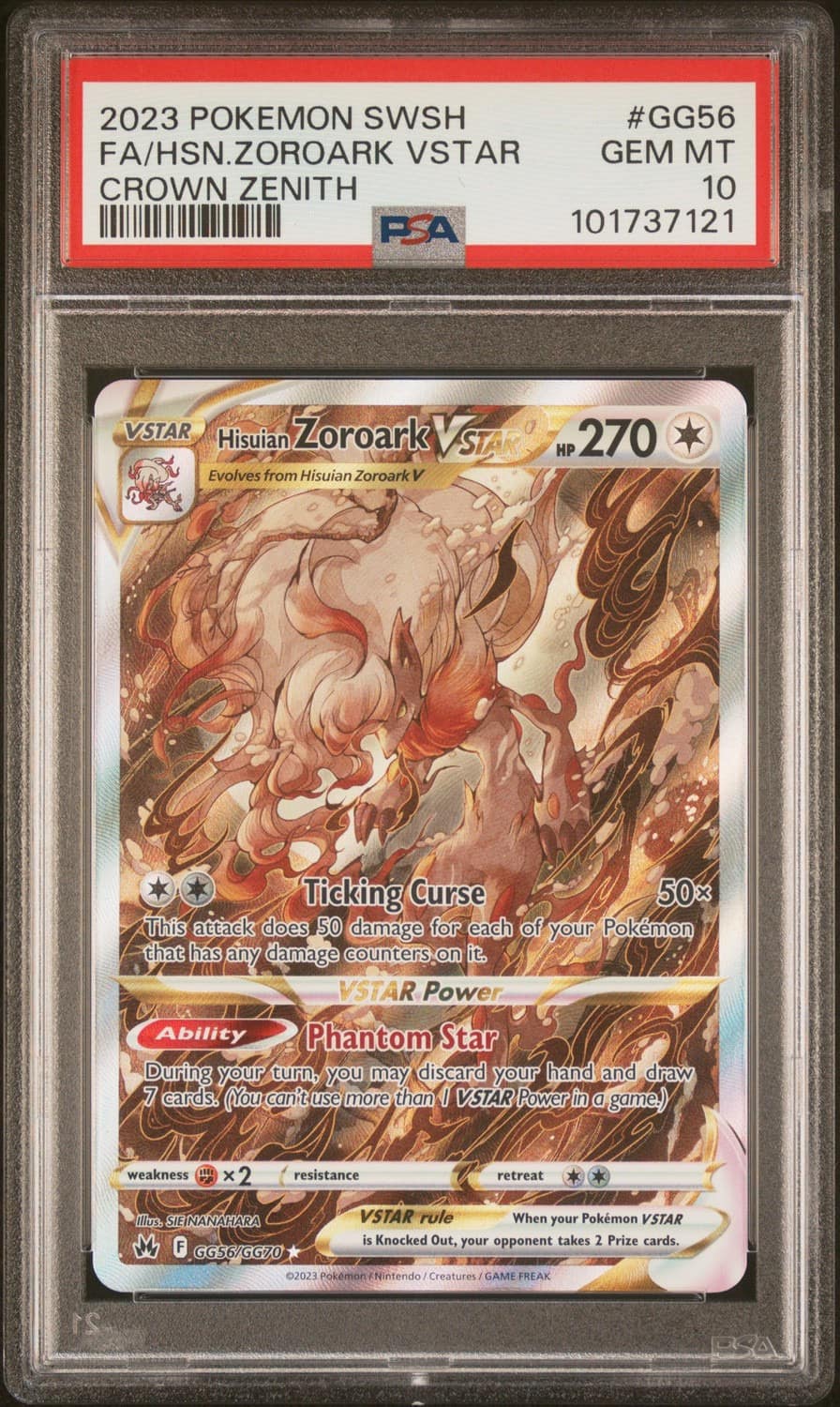 Hisuian Zoroark Vstar