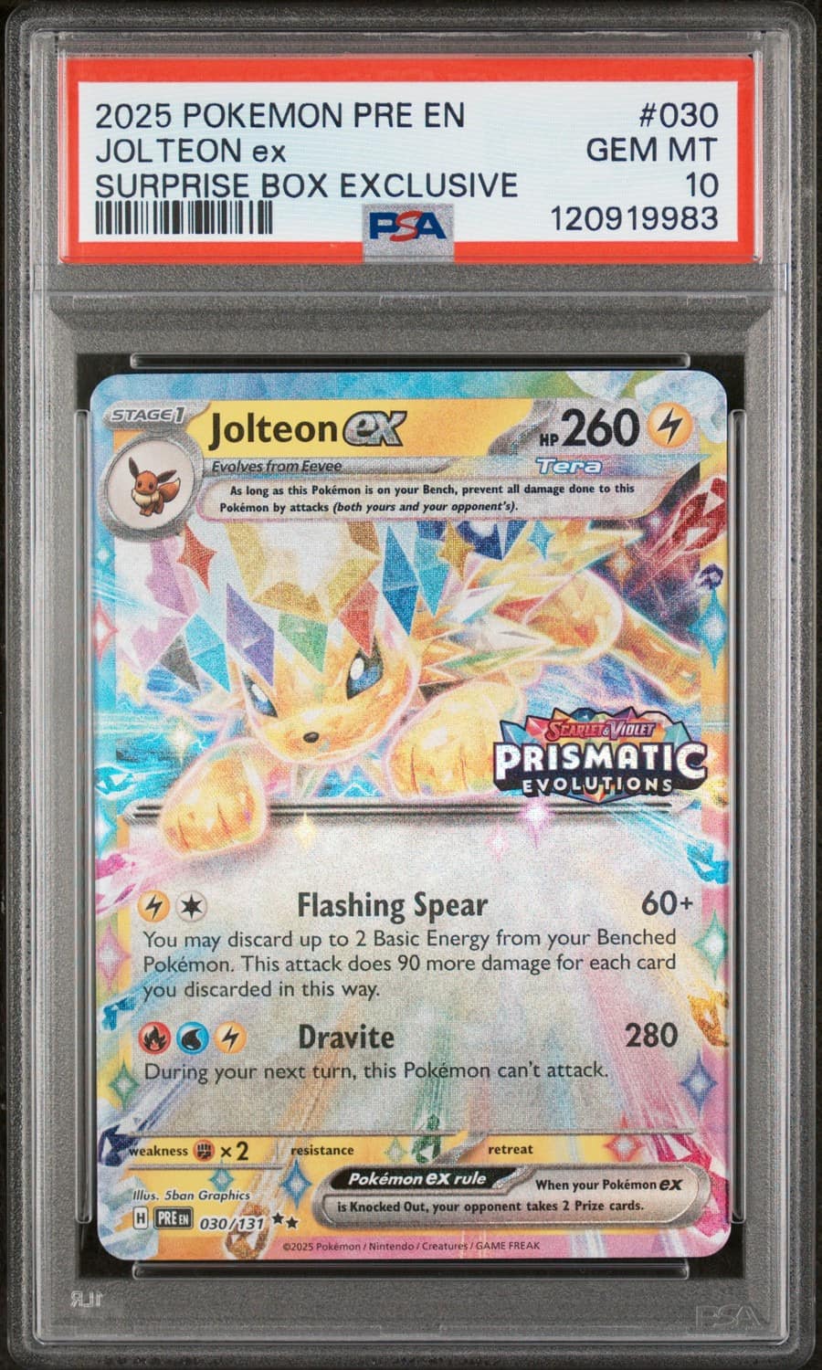 Jolteon Ex