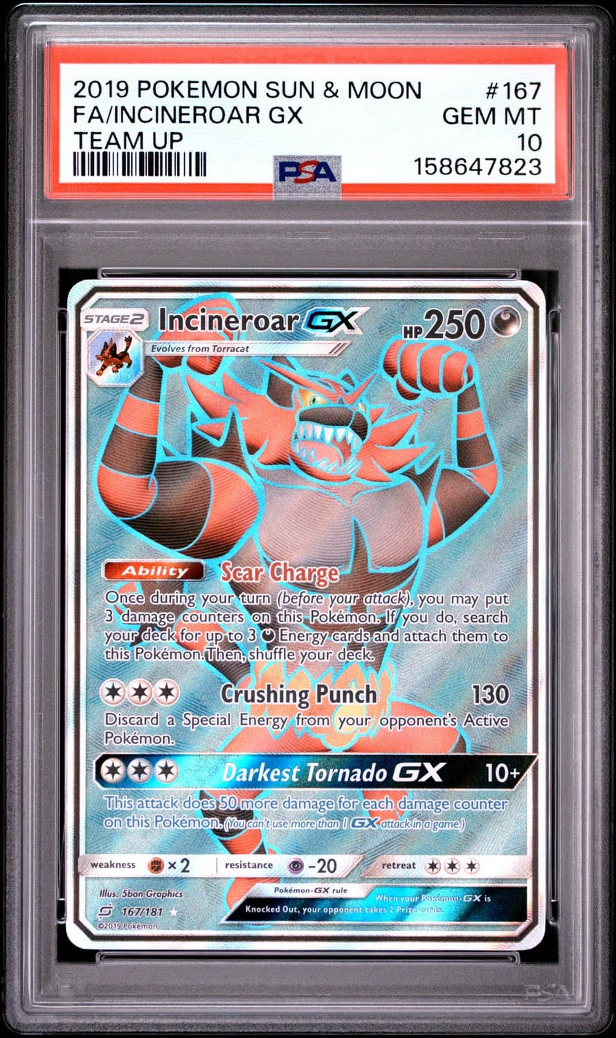Incineroar Gx
