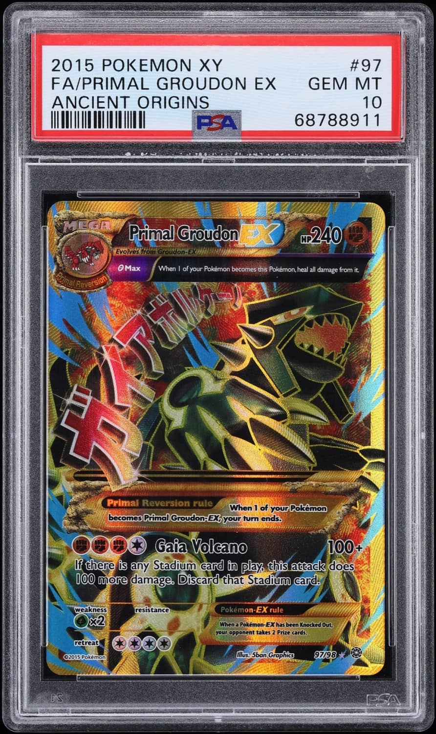 Primal Groudon Ex
