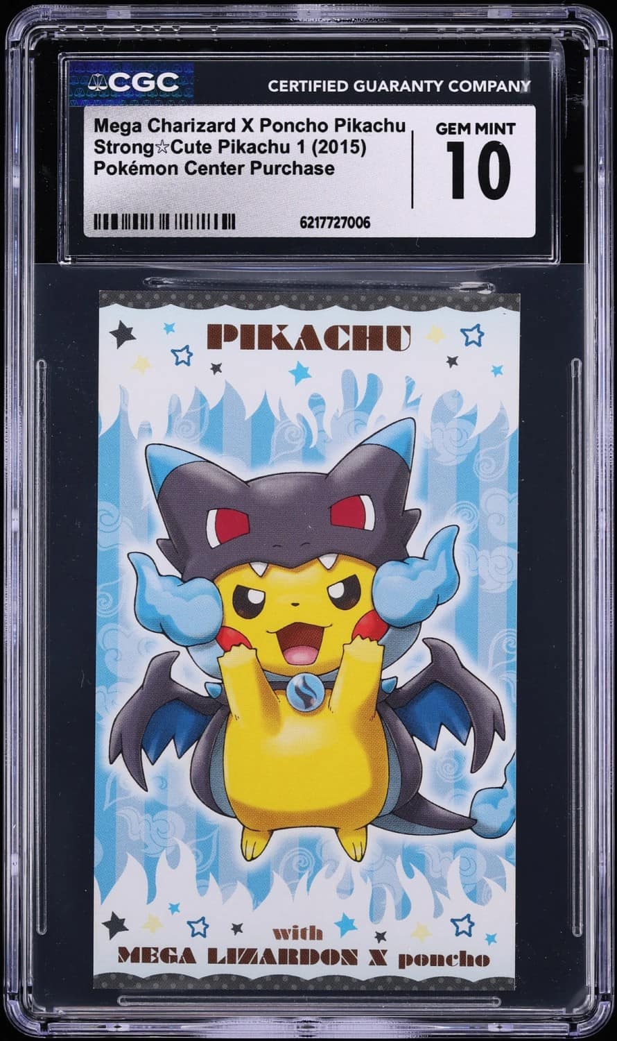 Mega Charizard X Poncho Pikachu