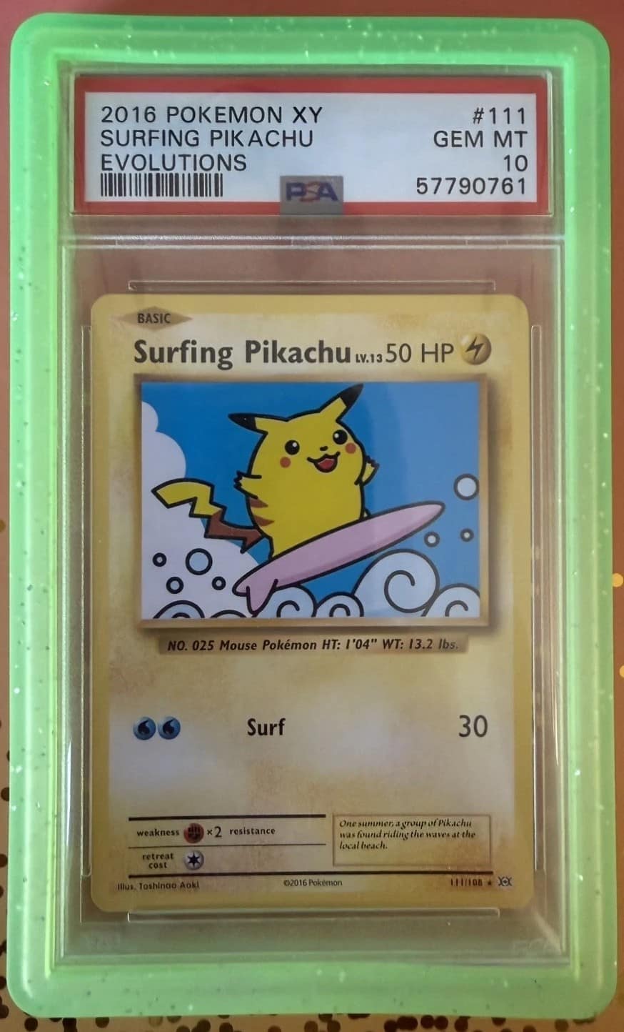 Surfing Pikachu