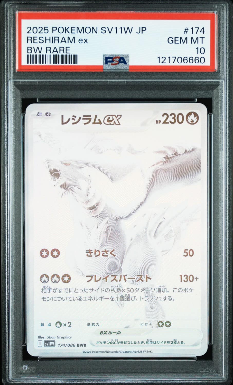 Reshiram Ex