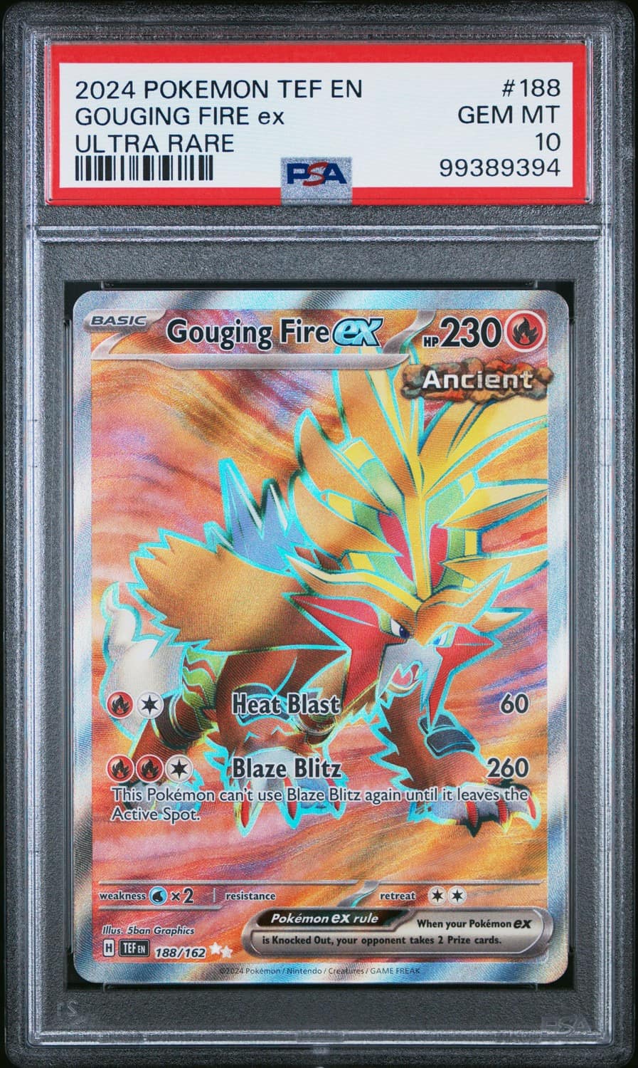 Gouging Fire Ex