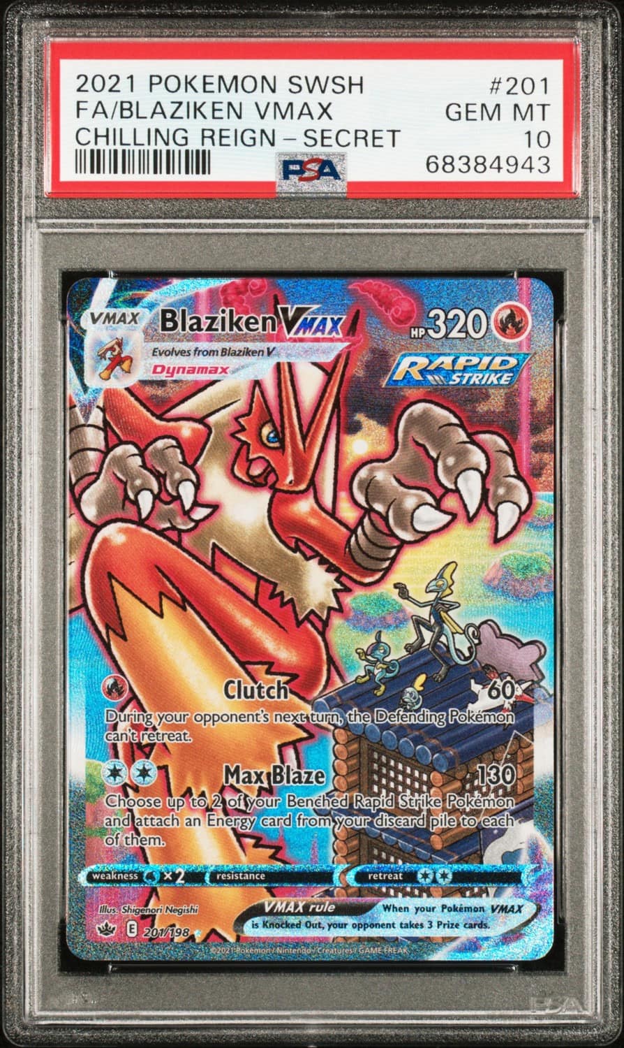 Blaziken Vmax