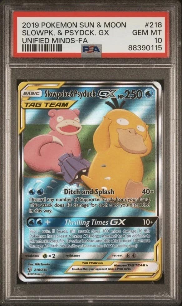 Slowpoke & Psyduck Gx