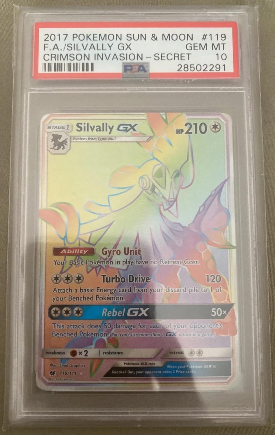 Silvally Gx