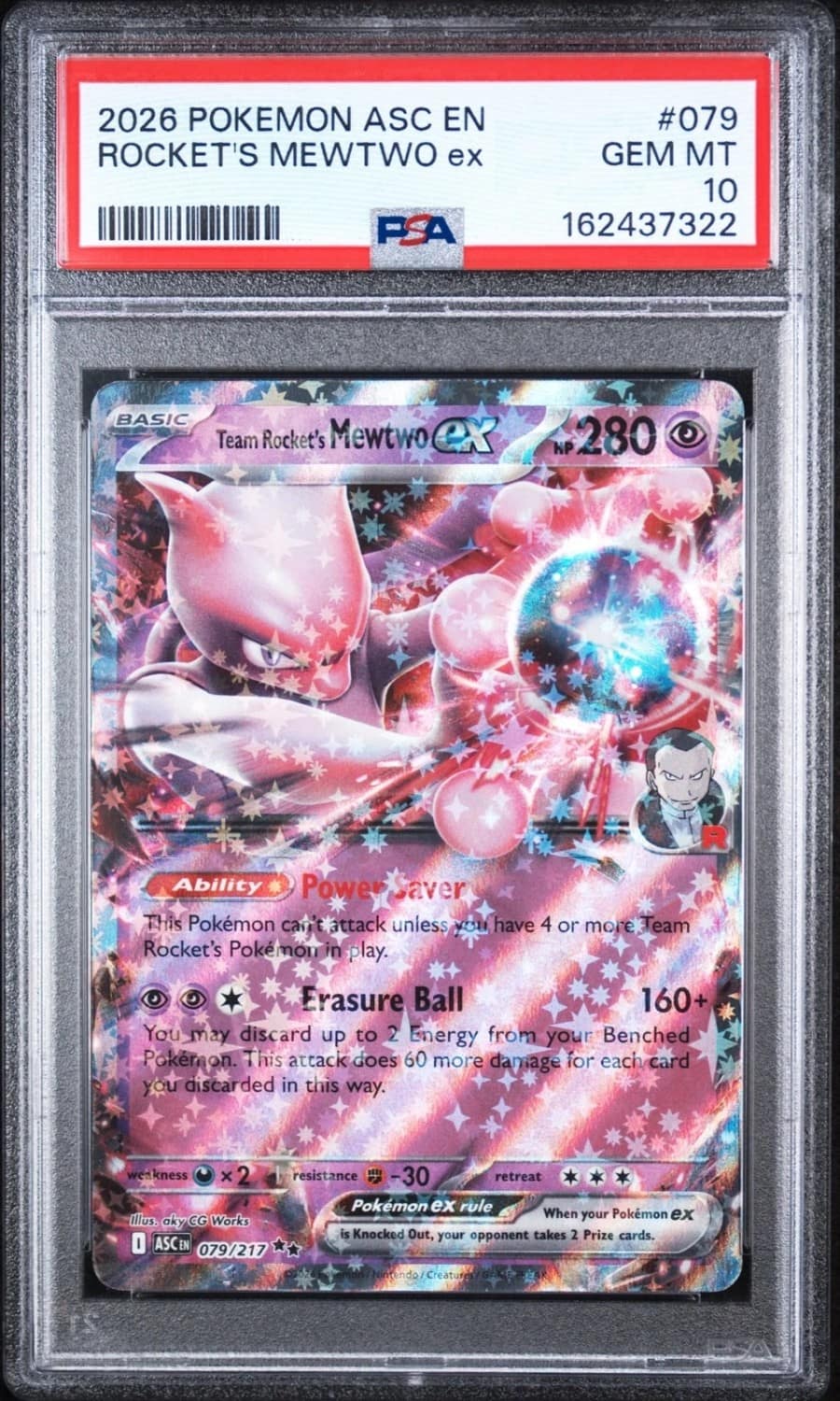 Rocket'S Mewtwo Ex