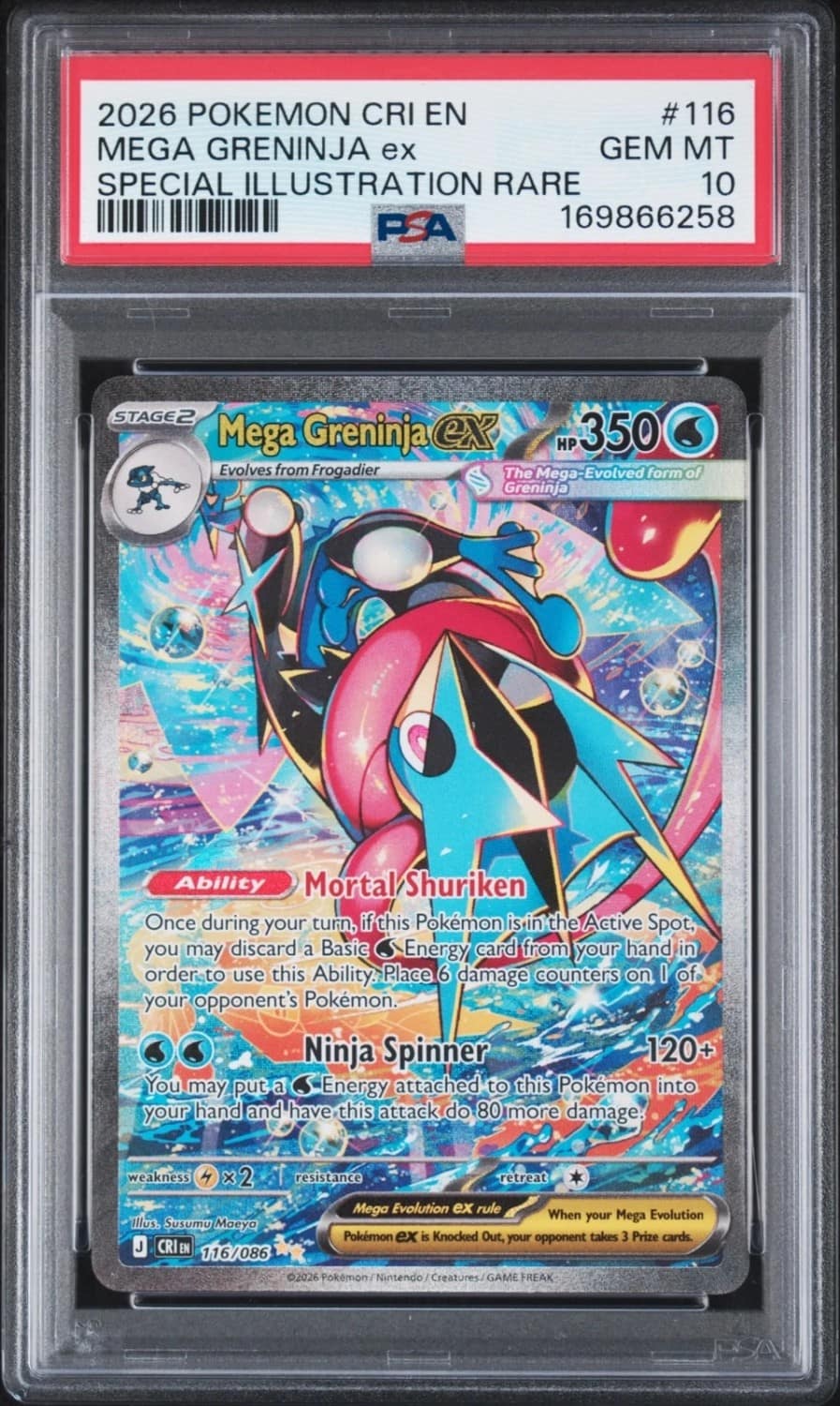 Mega Greninja Ex