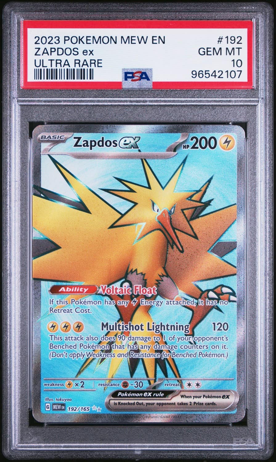 Zapdos Ex