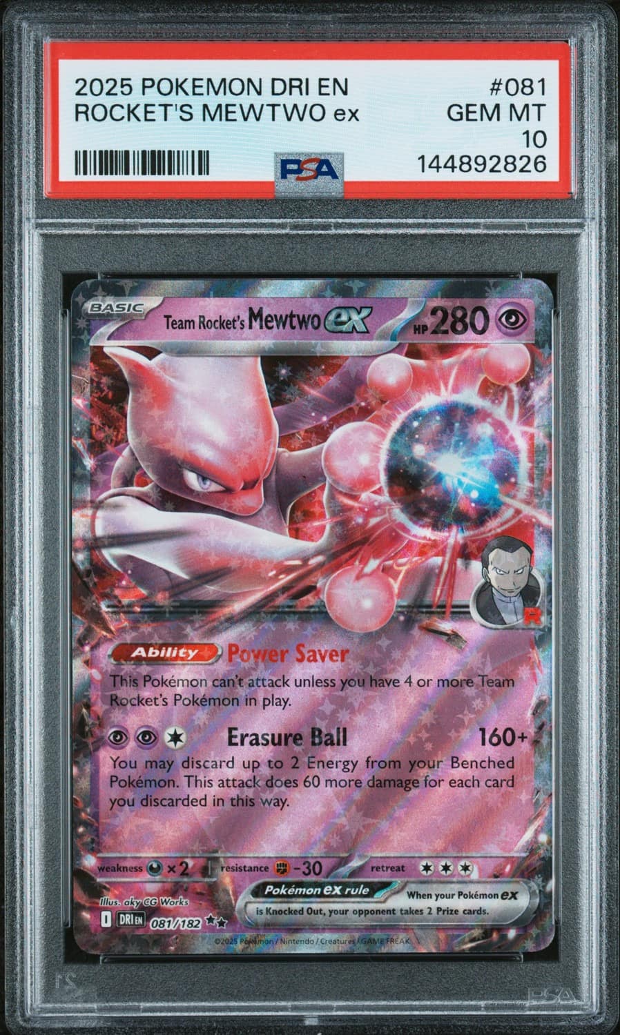 Rocket'S Mewtwo Ex