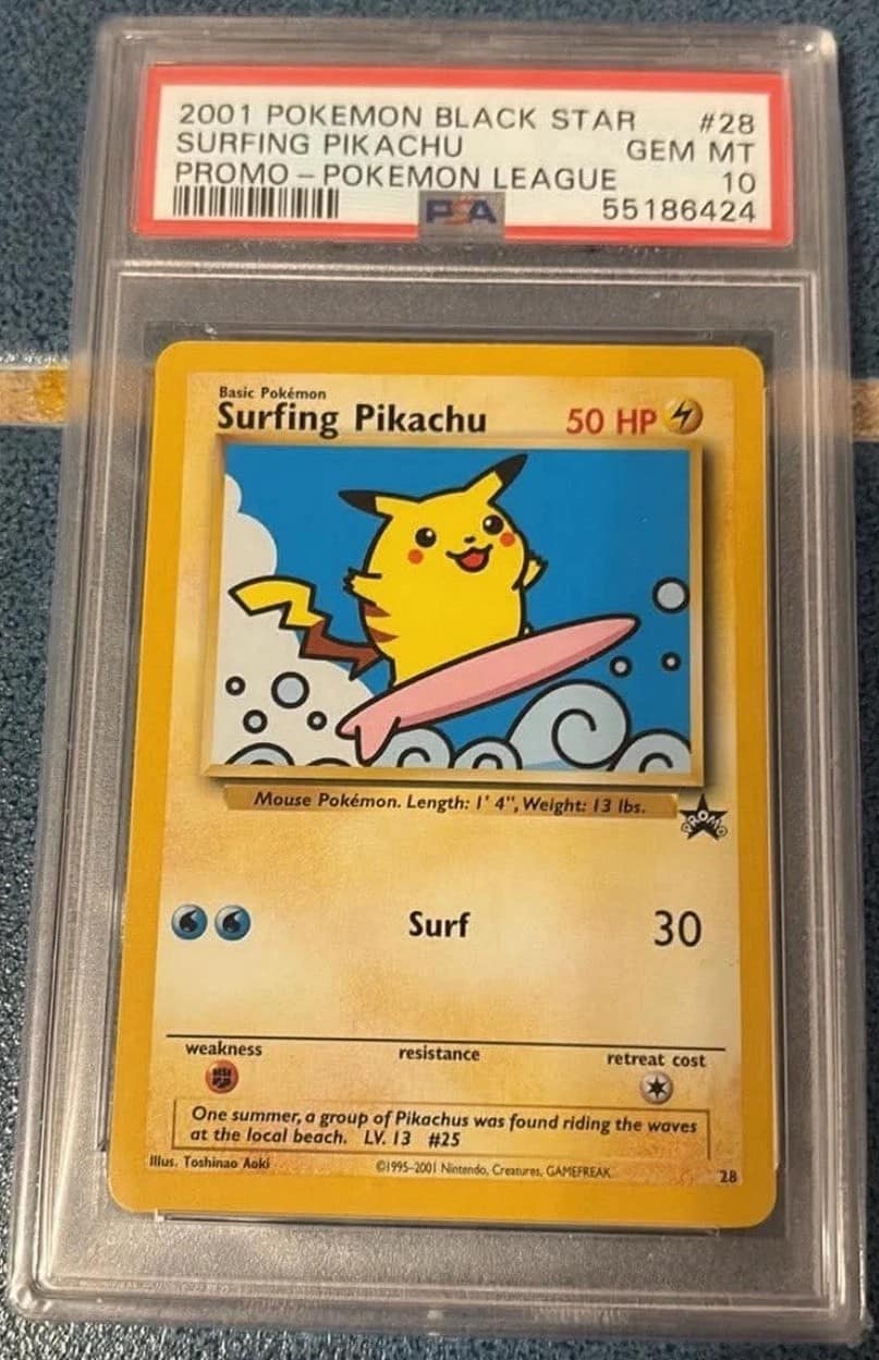 Surfing Pikachu