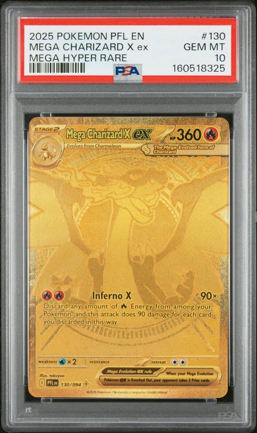 Mega Charizard X Ex