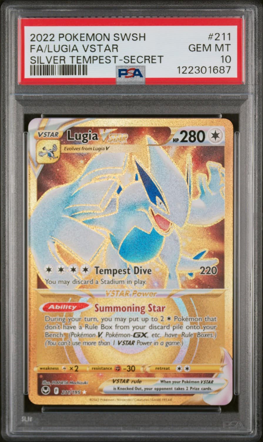 Lugia Vstar