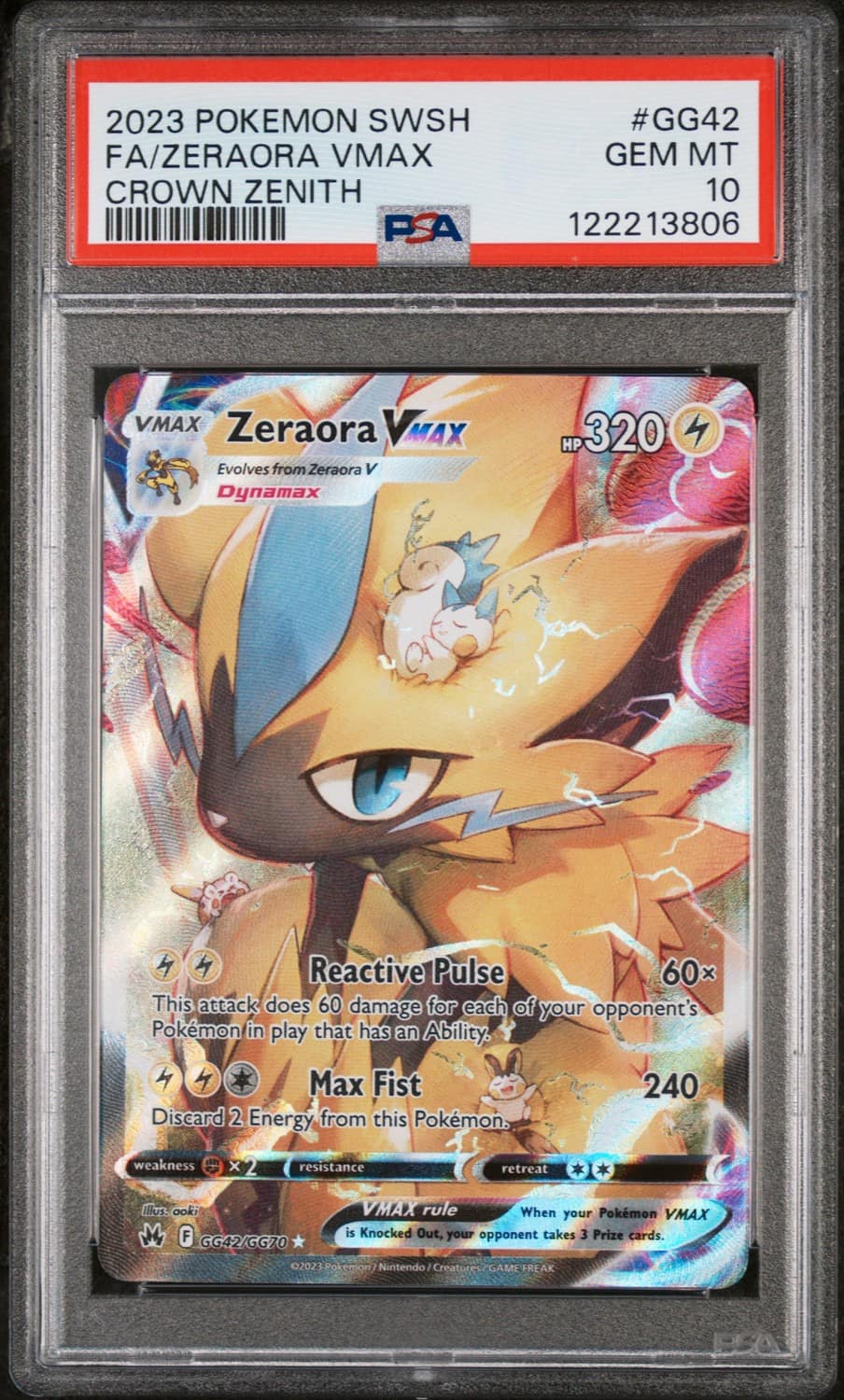 Zeraora Vmax