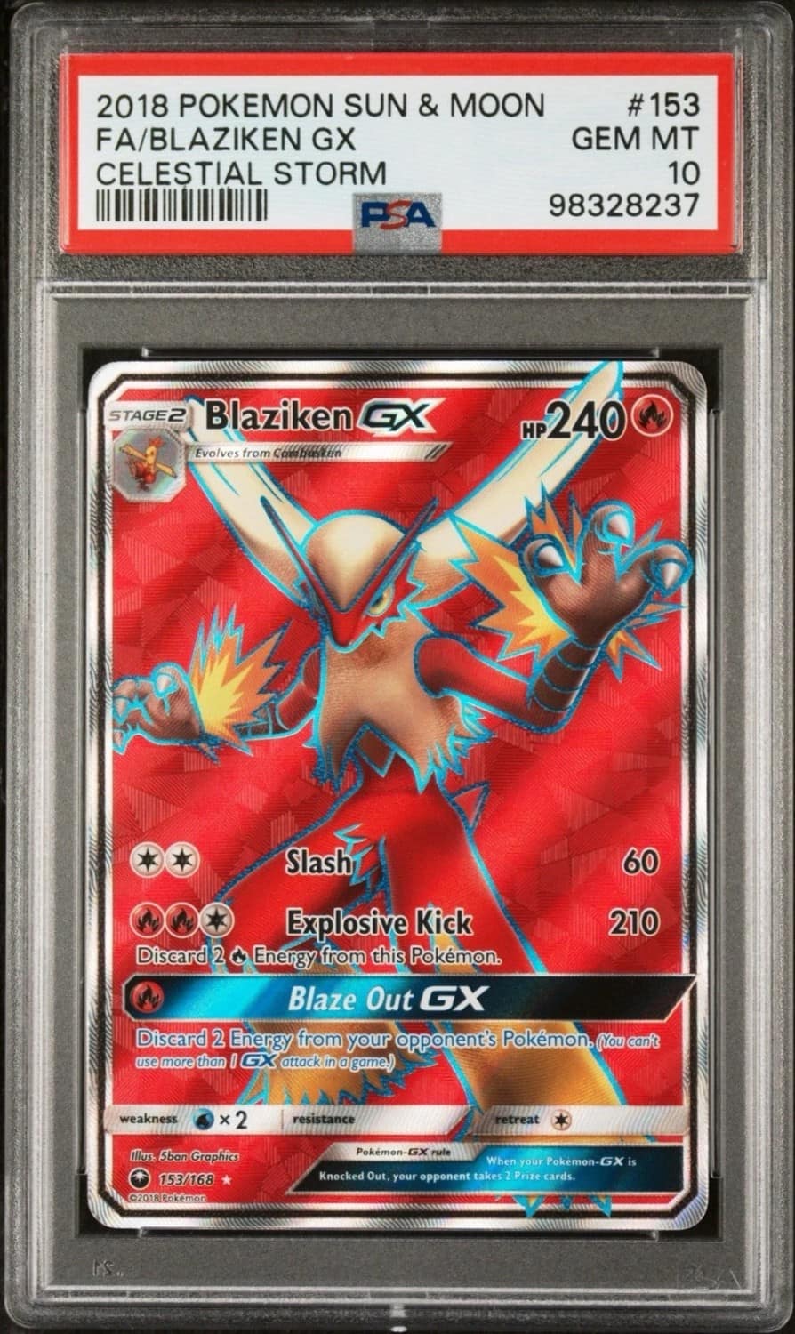 Blaziken Gx
