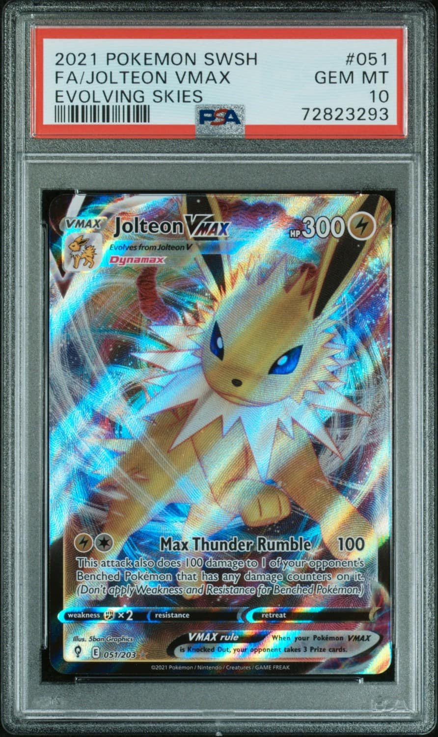 Jolteon Vmax