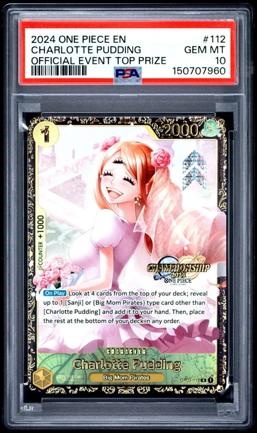 Charlotte Pudding
