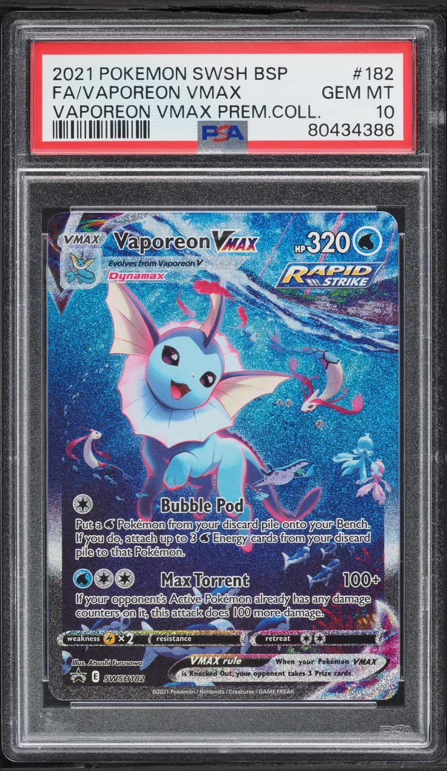 Vaporeon Vmax
