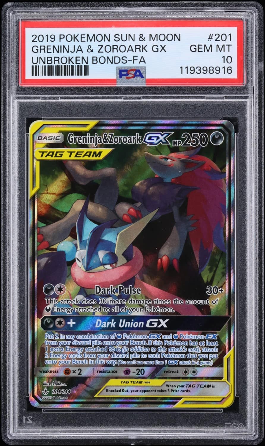 Greninja & Zoroark Gx