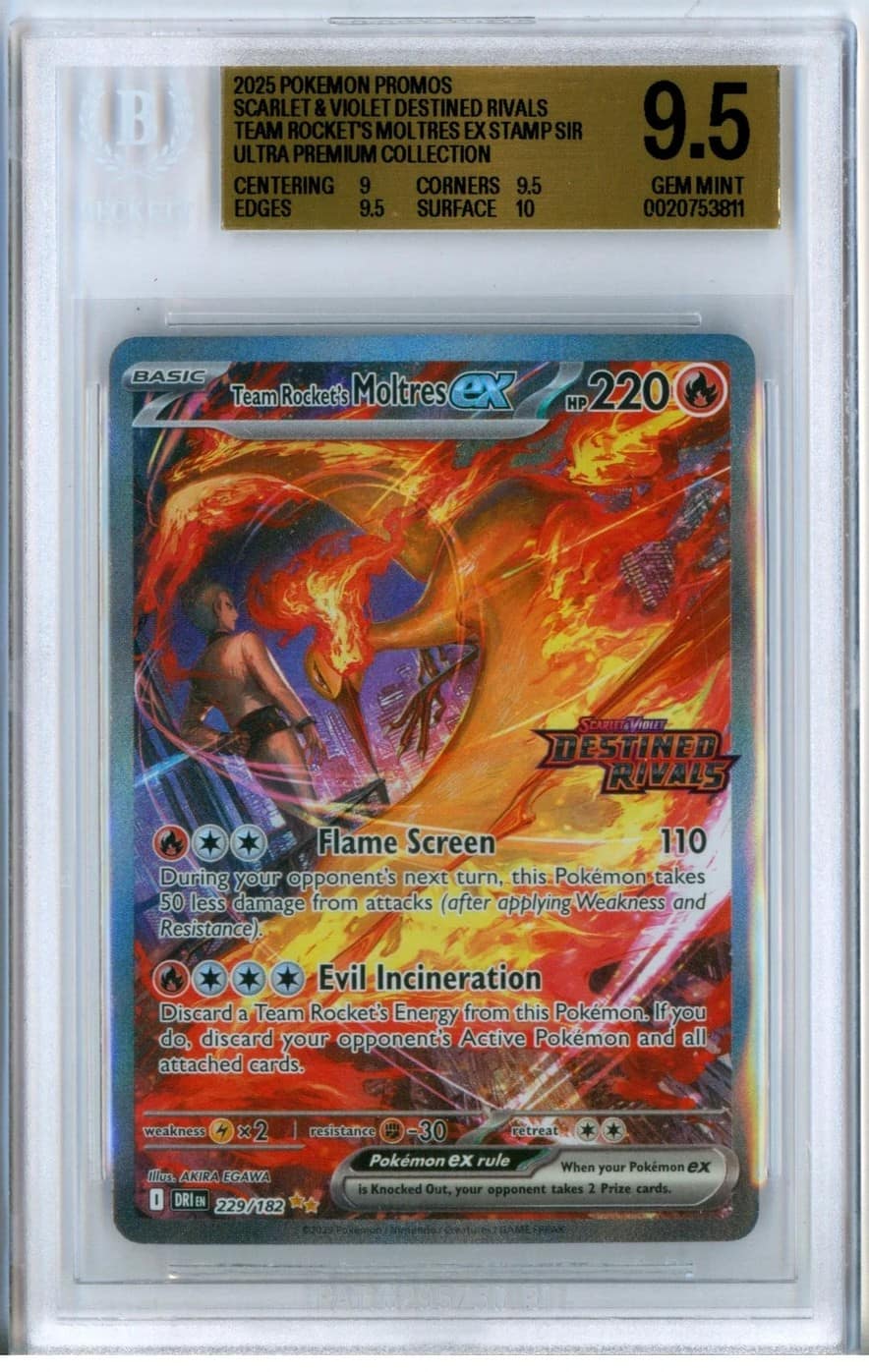 Rocket'S Moltres Ex