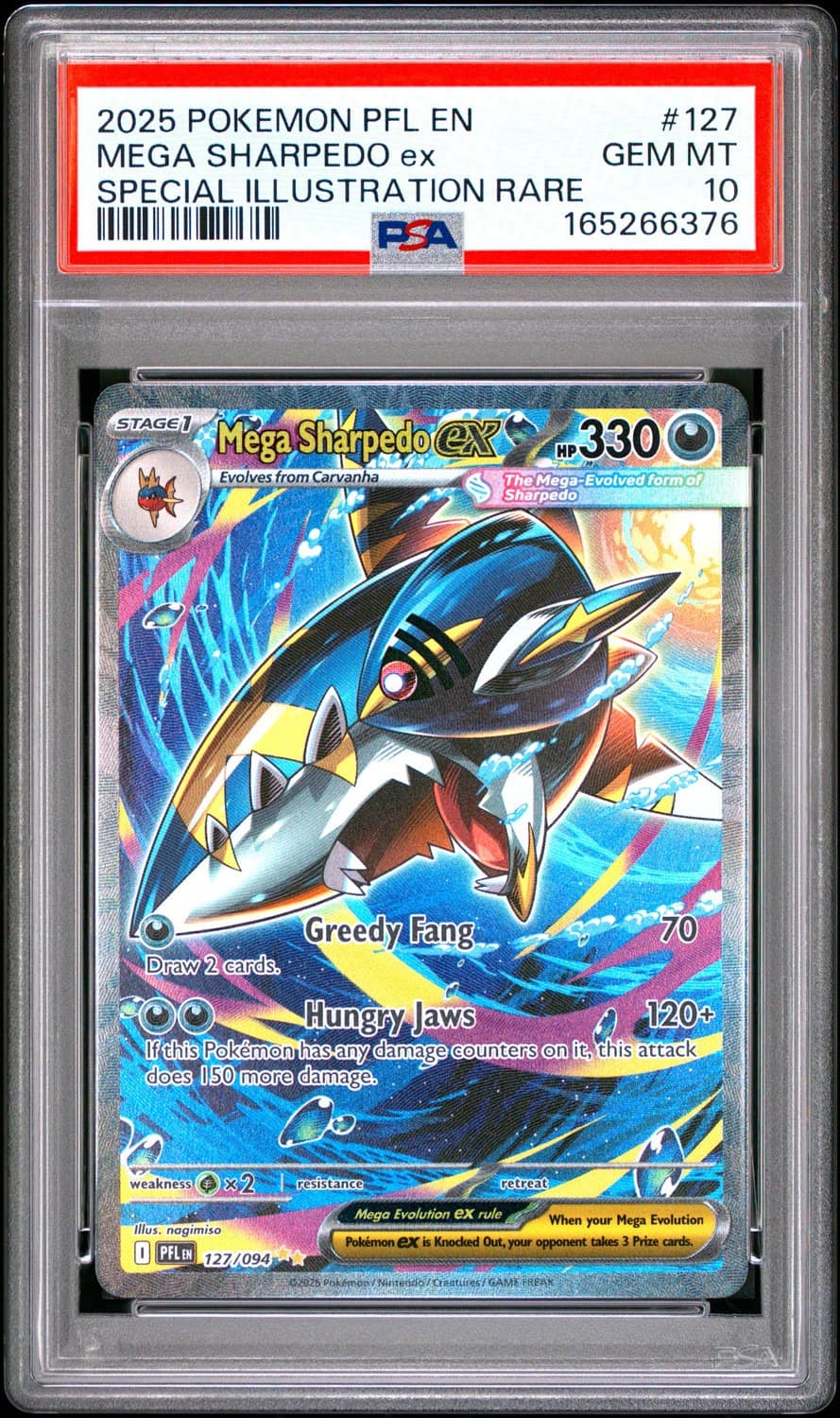 Mega Sharpedo Ex