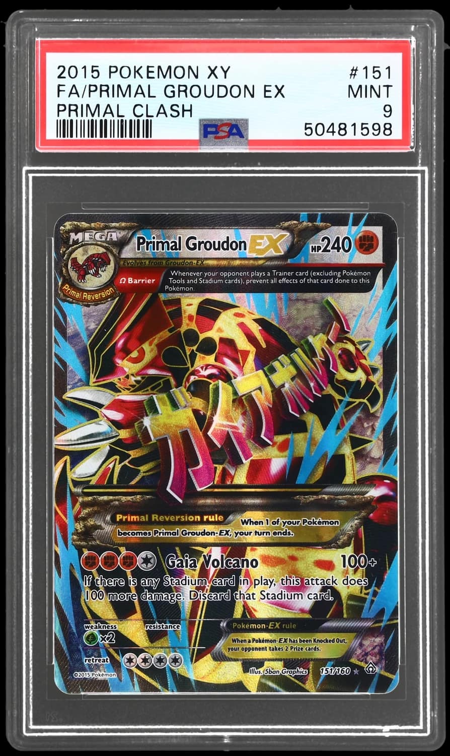 Primal Groudon Ex