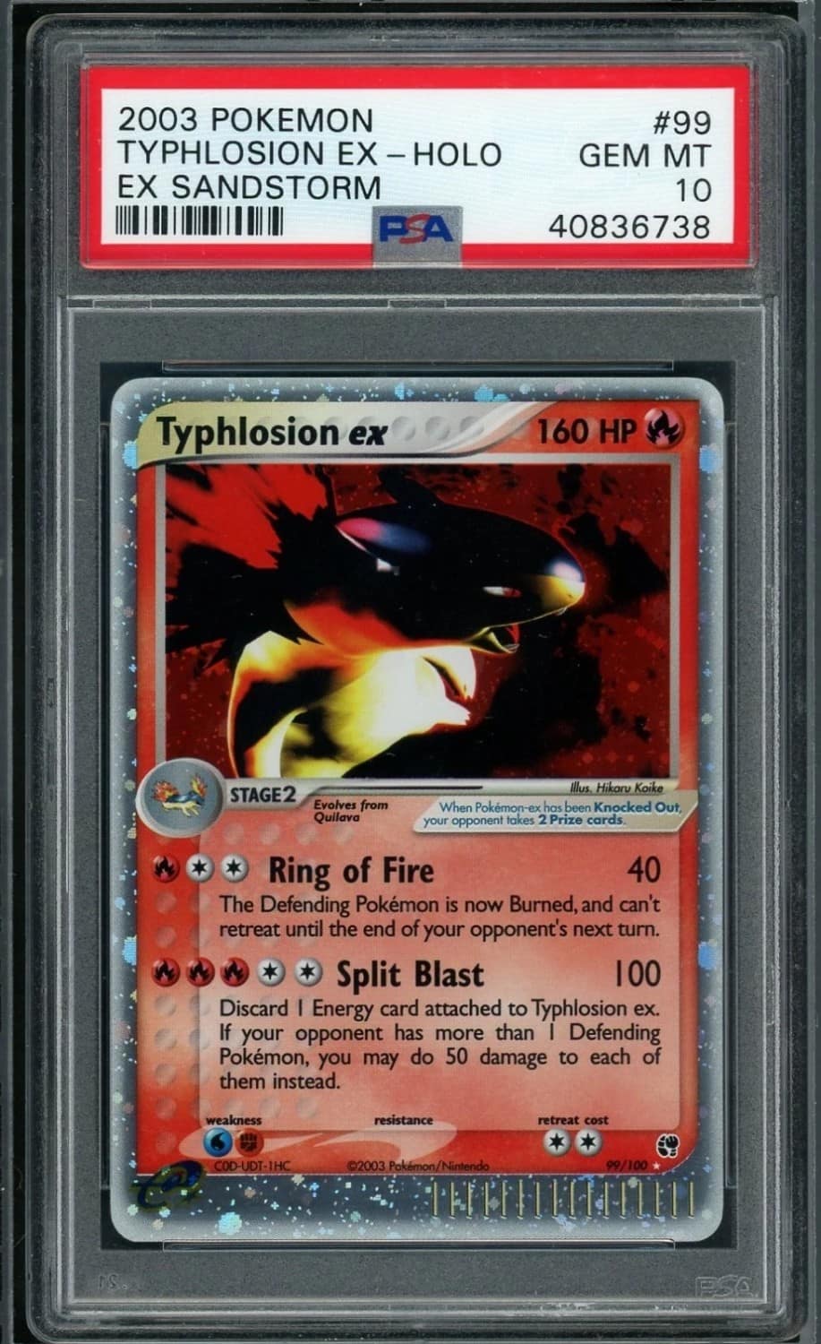 Typhlosion Ex