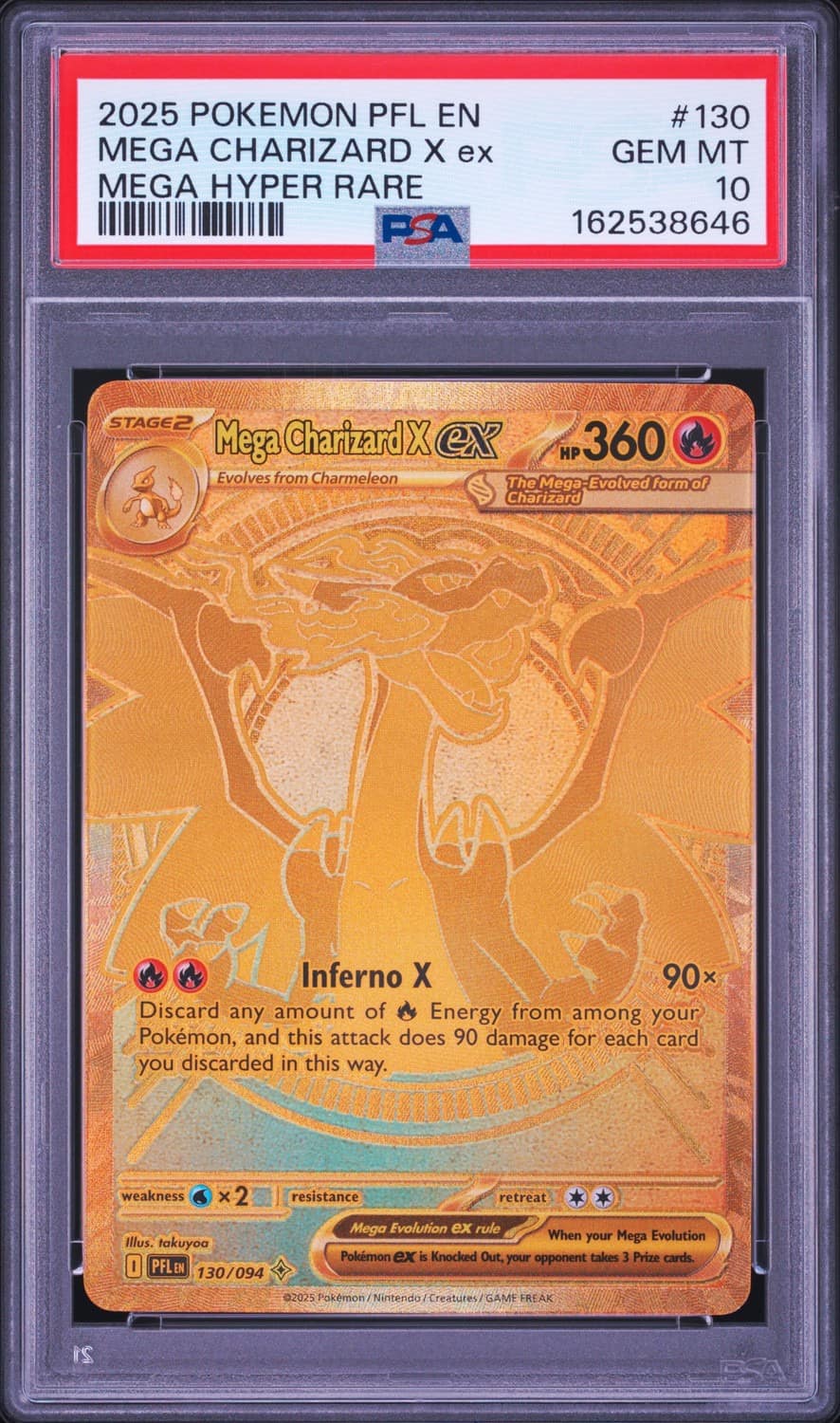 Mega Charizard X Ex