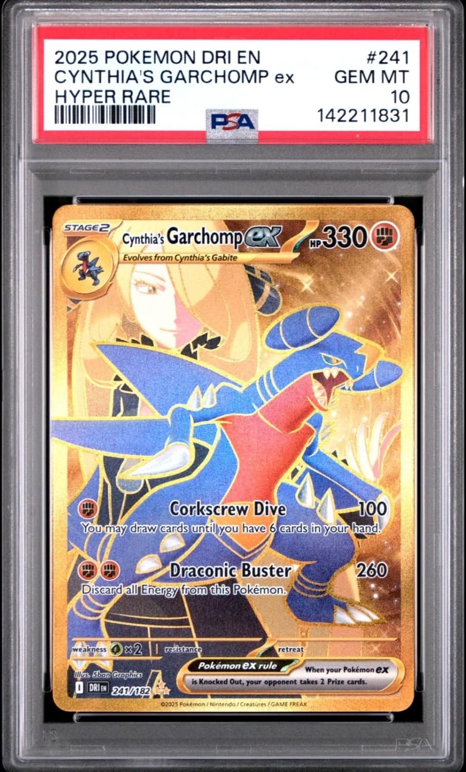 Cynthia'S Garchomp Ex