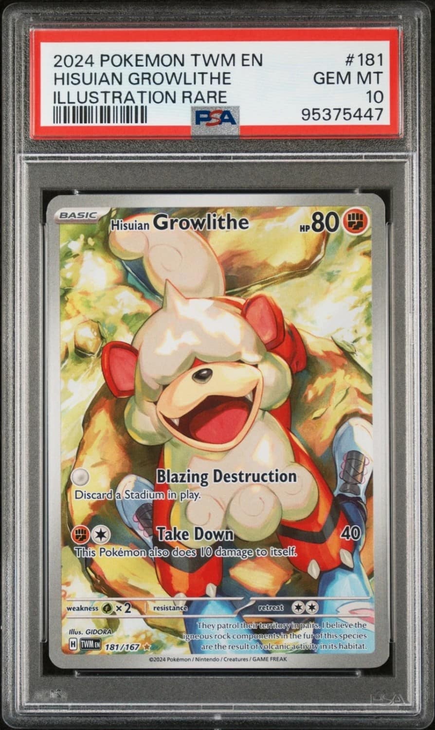 Hisuian Growlithe