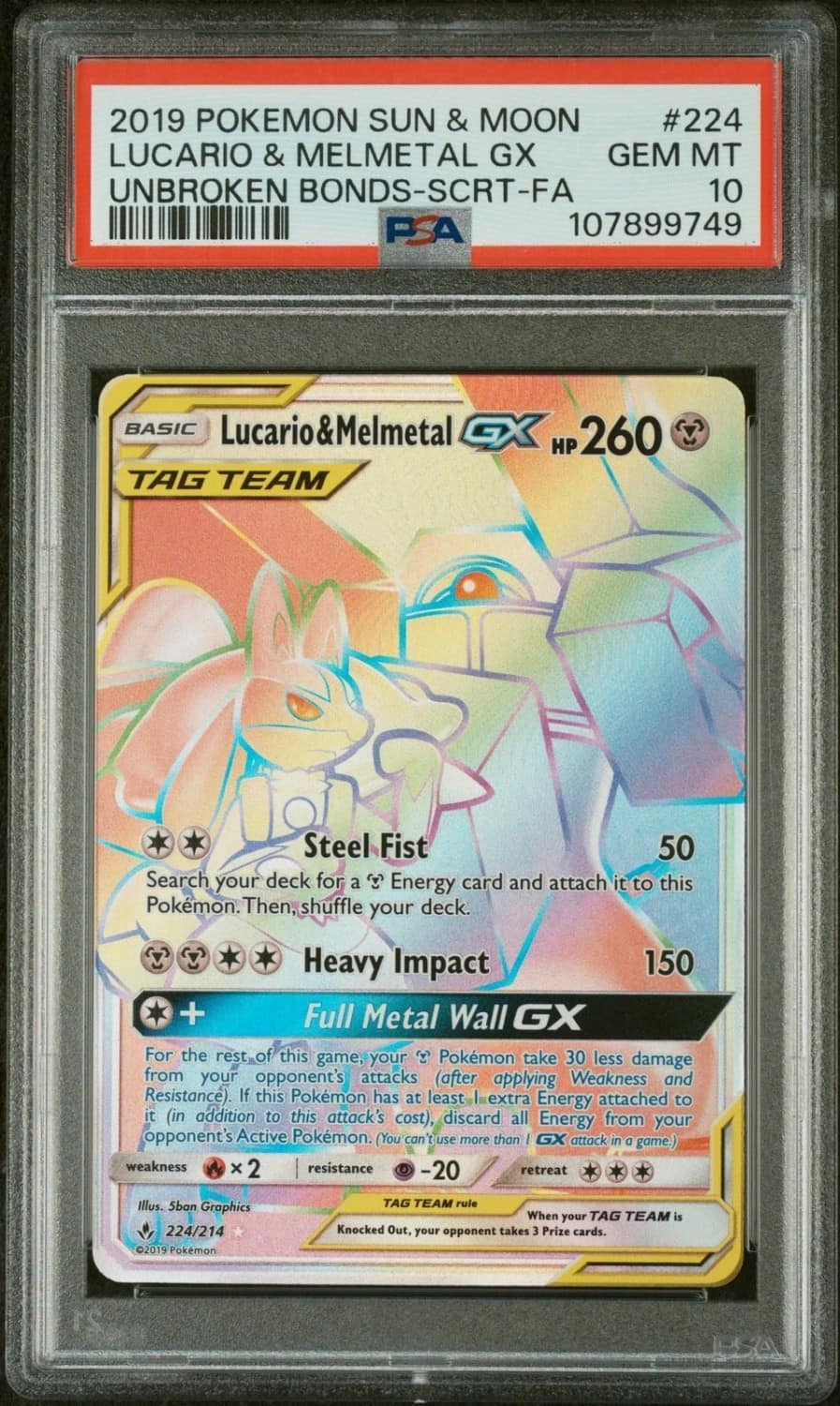Lucario & Melmetal Gx