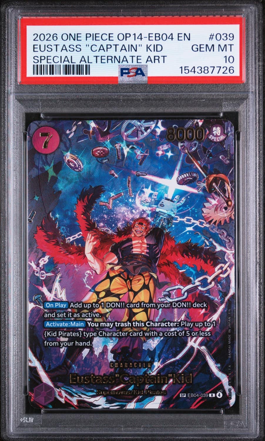 Eustass "captain" Kid