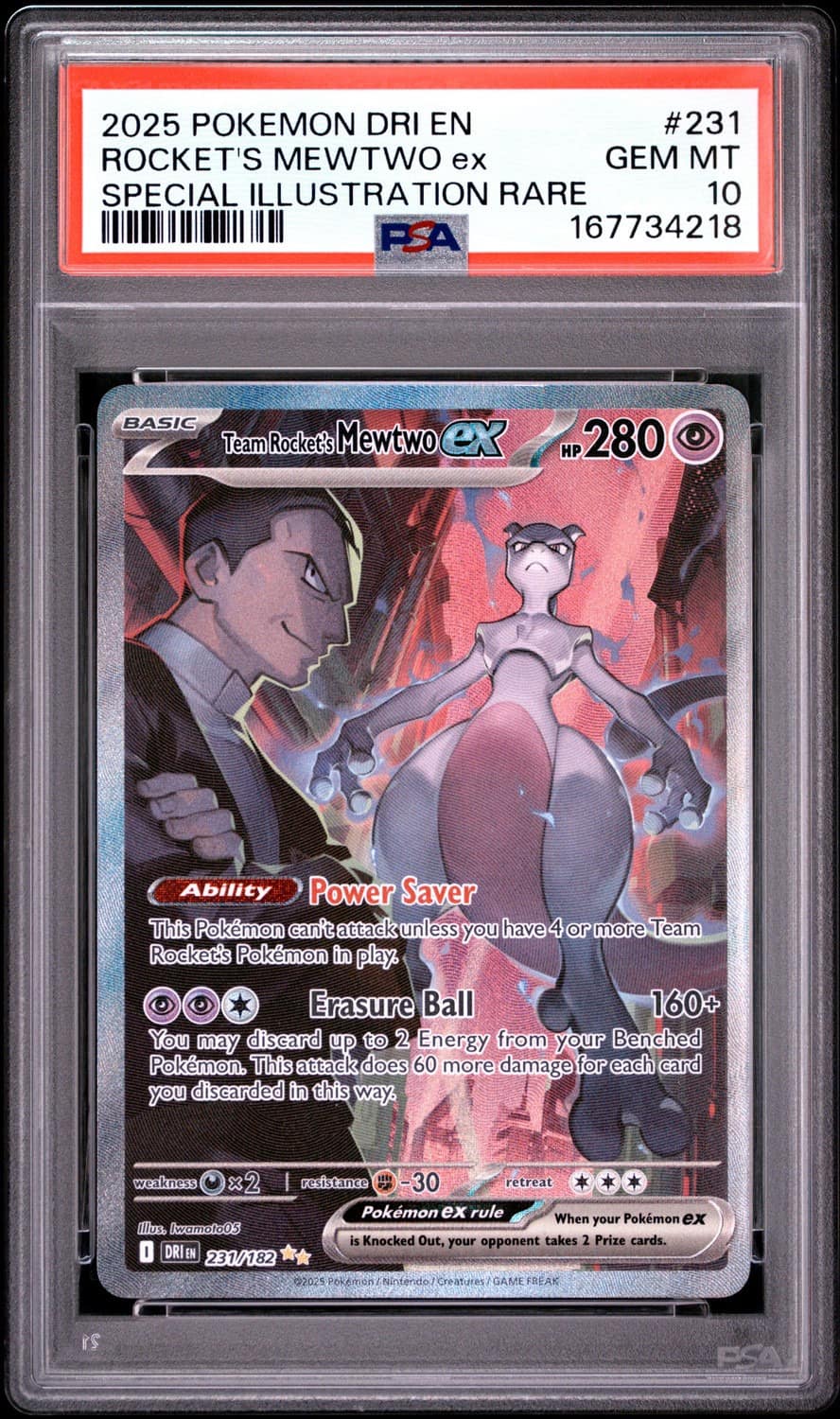 Rocket'S Mewtwo Ex
