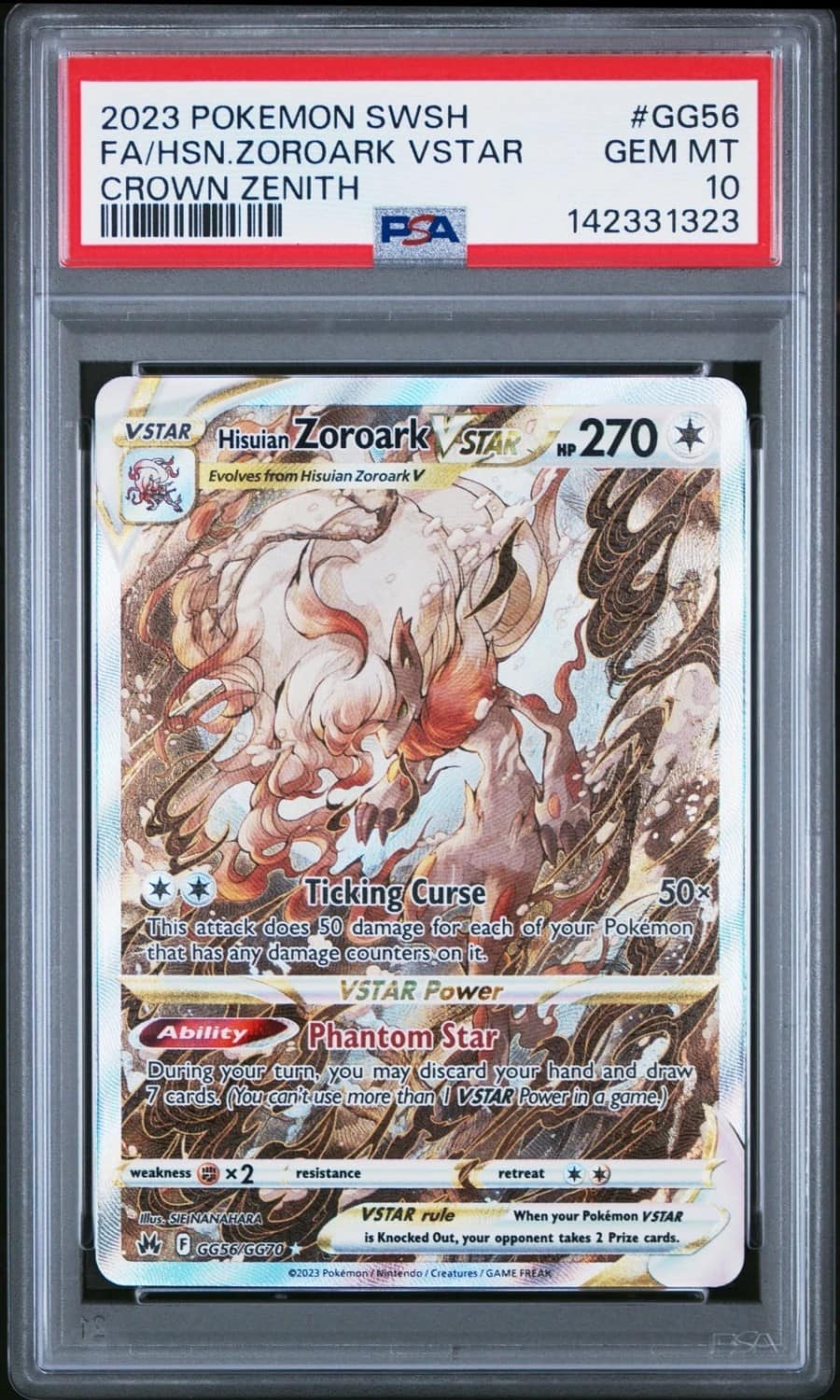 Hisuian Zoroark Vstar