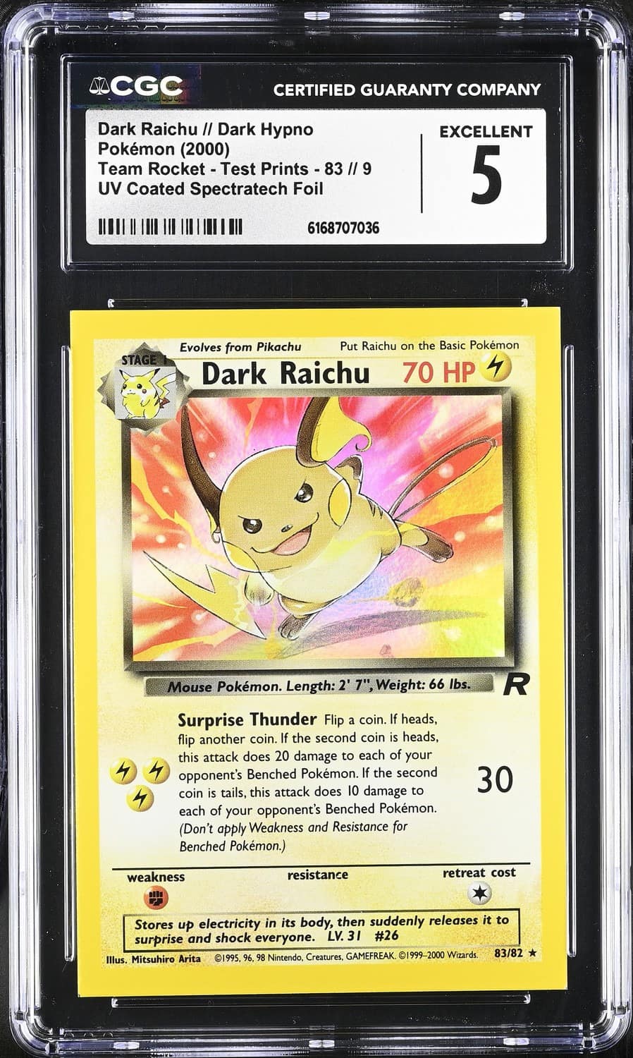 Dark Raichu // Dark Hypno