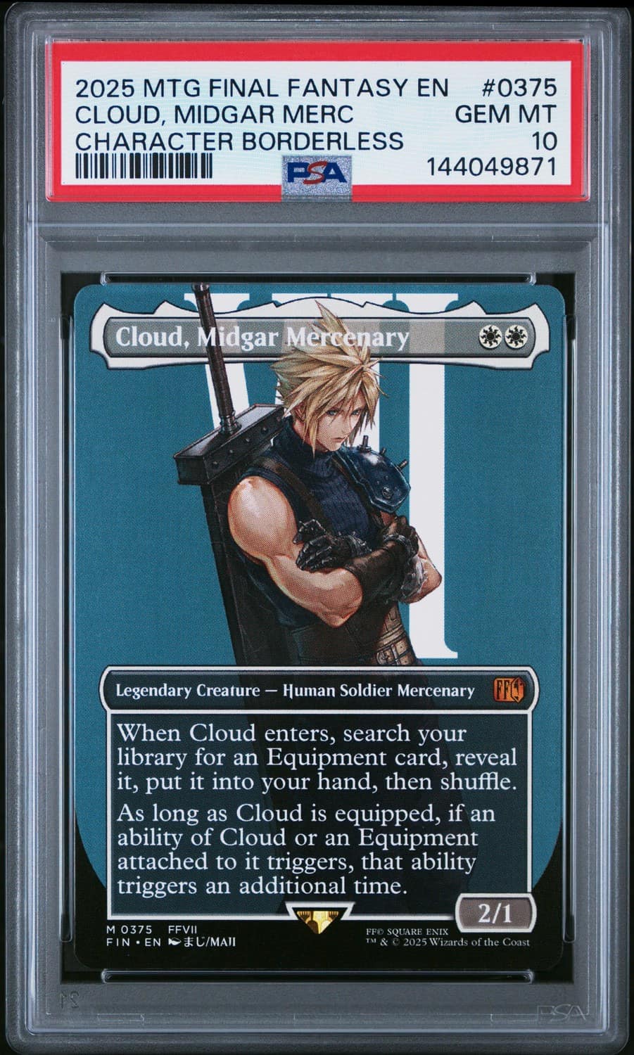 Cloud, Midgar Merc