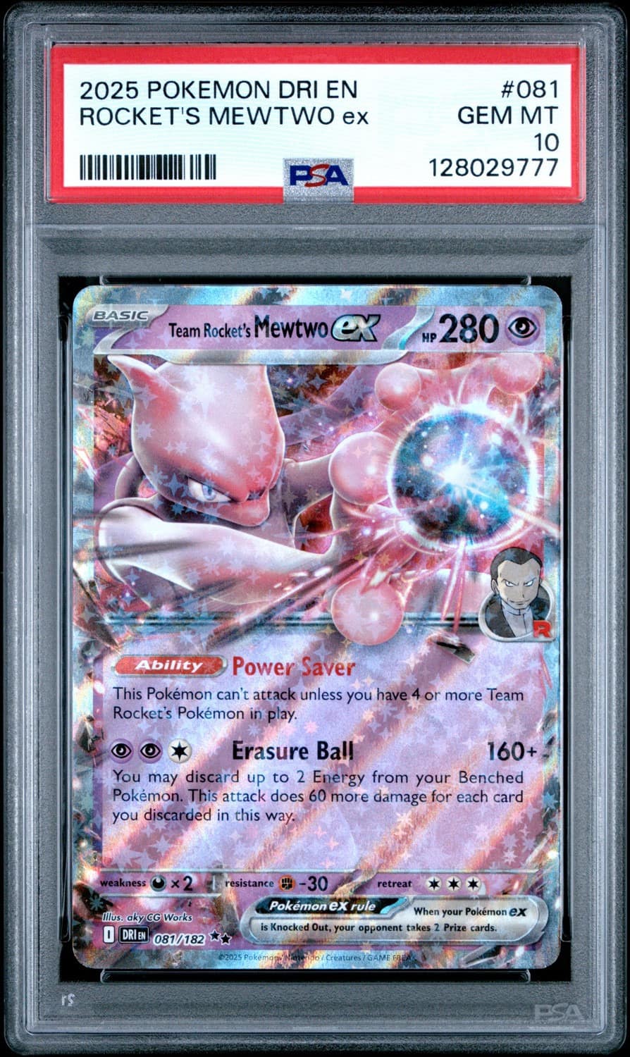 Rocket'S Mewtwo Ex
