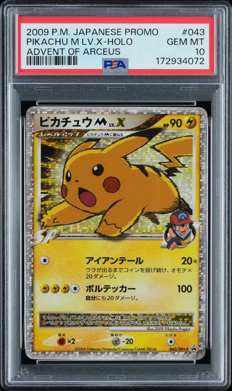 Pikachu M Lv X