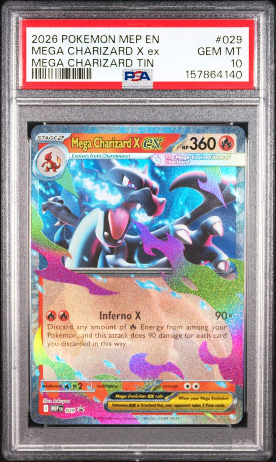 Mega Charizard X Ex
