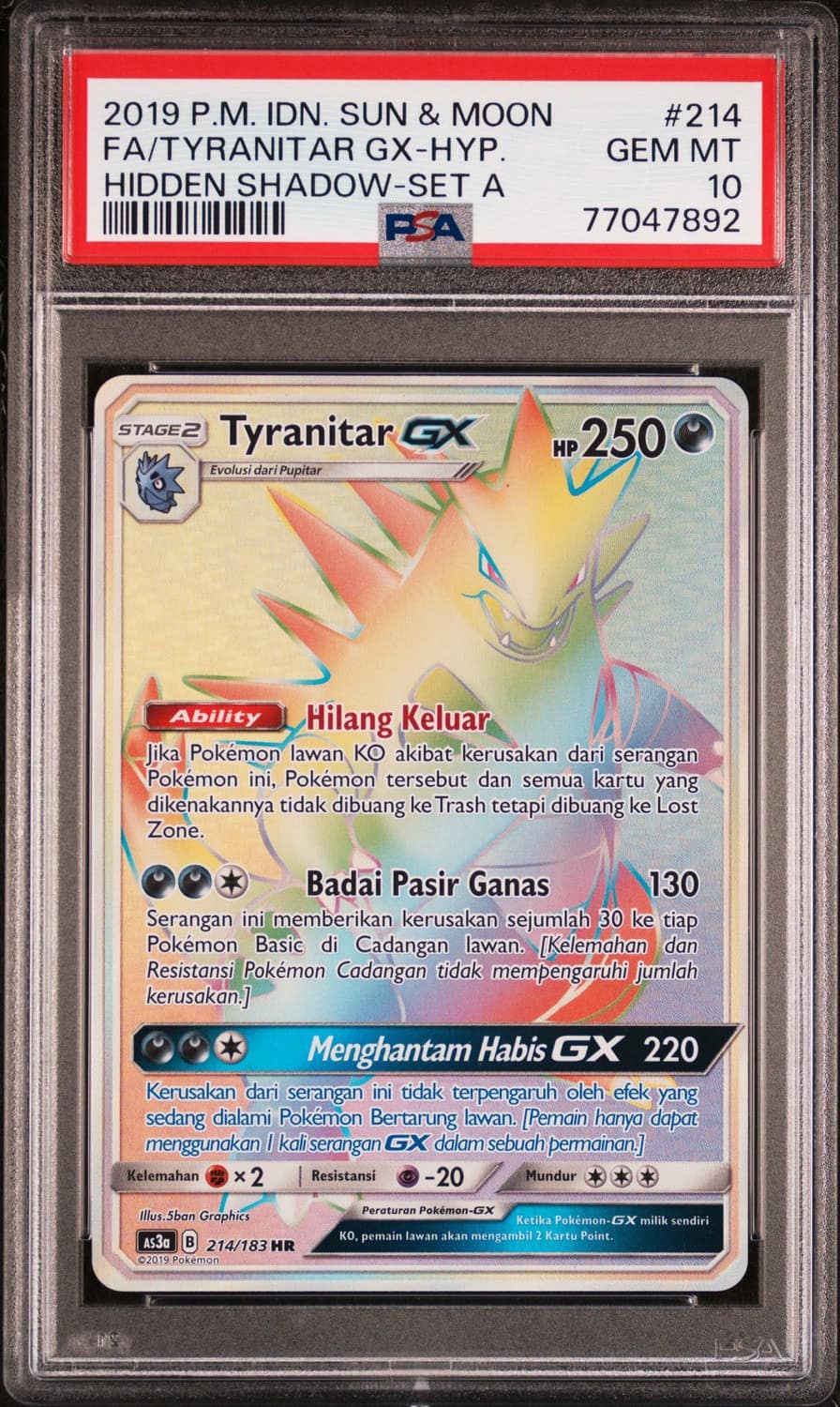 Tyranitar Gx