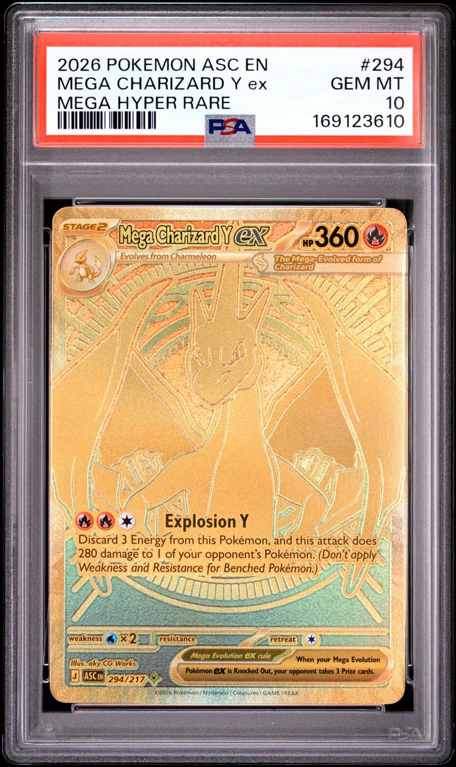 Mega Charizard Y Ex