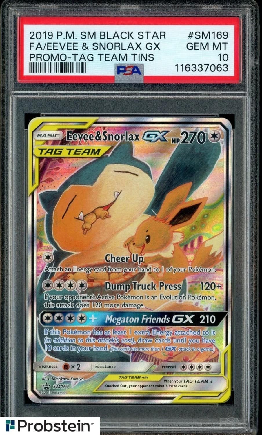 Eevee & Snorlax Gx